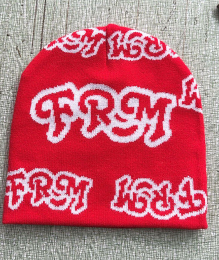 “ FRM “ BEANIE (RED)