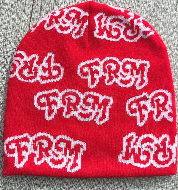 “ FRM “ BEANIE (RED)