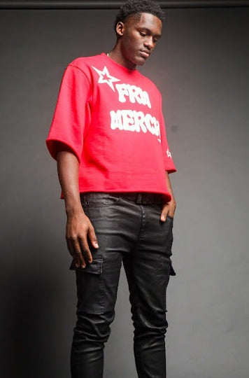 FRM CROPPED CREW (RED)